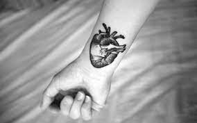 You Ve Got Heart Tattoologist Anatomical Heart Tattoo Heart Tattoo Wrist Heart Tattoo