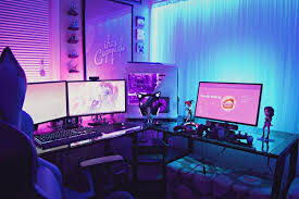 Over 300 led lights color options. Pin By Akari Hamasaki On Le Chateau De Joi Video Game Rooms Video Game Room Design Gaming Room Setup