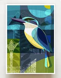 New Zealand Kingfisher Nza57 In 2020 Kingfisher Bird Art Art