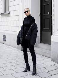 All Black Outfit Ideas To Copy This Week Style Report Magazine All Black Fashion Black Outfit Winter Fall Fashion Coats