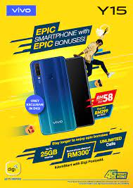 Enjoy your new plan with all its new perks without changing your existing number! Vivo Y15 Available For Only Rm299 Exclusively With Digi Postpaid 58 Plan Ohsem Me