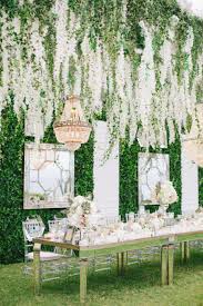 This Greek Wedding Is Total Floral Goals Greek Wedding Floral Wedding Decorations Wisteria Wedding