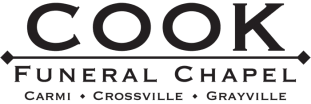 It is our promise to you that our funeral home serves as a safe, comfortable place for family and friends to unite and celebrate the lives of those gone before us. Cook Funeral Chapel Carmi Crossville Grayville