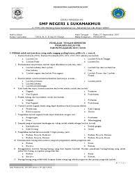 Soal prakarya kelas 8 semester genap. Soal Prakarya Pts Viii Th 2017