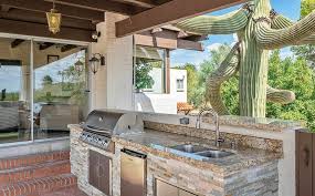 Caring for granite countertops is necessary to protect the investment. Outdoor Kitchen Countertops Popular Designs Designing Idea