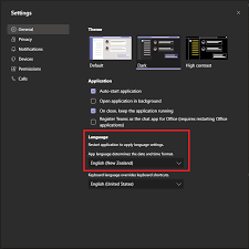 Microsoft Teams Language Settings Welcome To Our Self Service Knowledge Base