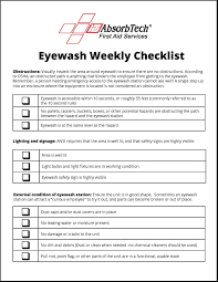 We did not find results for: Eyewash Log Emergency Eye Wash Station Checklist