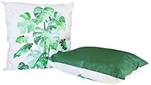 Jack Outdoor Lounge Kissen 45x45cm Motiv Dekokissen Wasserfest Sitzkissen Garten Stuhl Farbe Monstera Blatt Amazon De Ku Lounge Kissen Dekokissen Sitzkissen