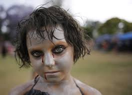 Boy Enjoys Halloween Celebrations George Hay Editorial Stock Photo