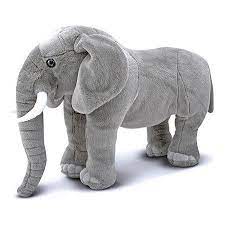 Melissa Doug Elephant Giant Stuffed Animal Walmart Com Elephant Stuffed Animal Giant Stuffed Animals Elephant Plush