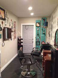 Pin By Shelly Malone On Home Salon Home Hair Salons Home Salon Beauty Salon Decor