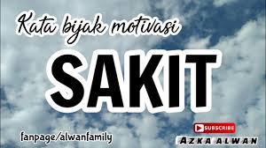 Sama seperti quote buat pacar yang lagi sakit sebelumnya, kutipan yang satu ini juga bisa dijadikan sebagai penyemangat dan pengingat, bahwa rasa sakitnya itu seharusnya tidak menjadi penghalang yang membuatnya baca juga: Kata Bijak Motivasi Untuk Yang Lagi Sakit Youtube