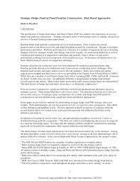 Identify the group or individual target investors for a specific fund. Pdf Strategic Hedge Fund Of Fund Portfolio Construction