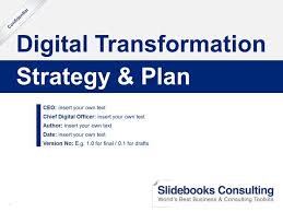 Digital Transformation Strategy Plan Template In 2020 Digital Transformation Digital Transformation Business Strategic Planning Template