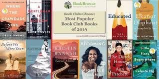 The Most Popular Book Club Books Of 2019 In 2020 Popular Book Club Books Book Club Books Most Popular Books