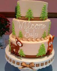 Woodland Baby Shower Cake Baby Shower Cake Decorations Baby Shower Cake Sayings Baby Shower Cakes For Boys