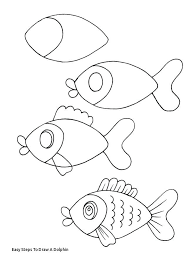 easy animal drawing tutorials danquahinstitute org easy animal drawings easy fish drawing drawing tutorial