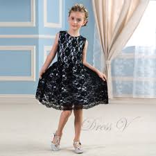 Shop white girls' dresses at macy's and find the latest styles for your little one today. Cute Black Dress For Little Girl Novocom Top