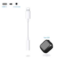 Eyros Earphone Jack Lighting Adapter Con Buy Online In Guernsey At Desertcart