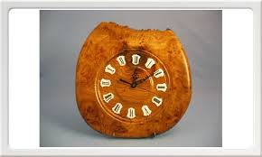Horloge En Loupe D Orme Horloge Loup Suspendu