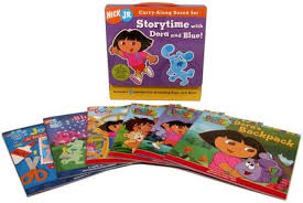 Amazon.com: Storytime with Dora and Blue! (Nick Jr. Carry-Along Boxed Set):  9781416913023: Various, Various: Books