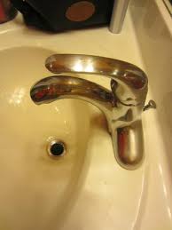 bathroom sink faucet missing drain