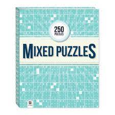 How to make a wooden sliding puzzle: 250 Puzzles Mixed Puzzles Book Kmart