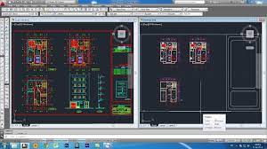 11 رسم مبنى سكنى معمارى باستخدام الاوتوكاد تعليم اوتوكاد youtube