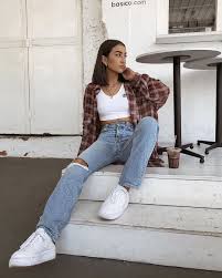 American Style On Instagram Which Outfit Would You Add To Your Shopping List Credit Evthalia A In 2020 Streetwear Outfit Fashion Inspo Outfits Cute Casual Outfits