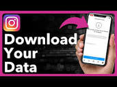 How To Download Your Data On Instagram - YouTube