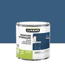 Faites le bon choix en retrouvant tous les avantages produits. Peinture Mur Boiserie Radiateur Multisupports Luxens Denim 1 Satine 0 5 L Peinture Mur Boiserie Radiateur