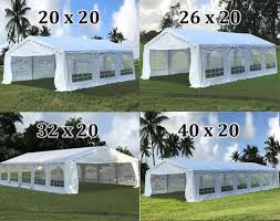 Peaktop outdoor 13'x26' party tent heavy duty wedding tent outdoor gazebo event shelter canopy with carry bags. 19 Party Tents Gazebos Canopies Ideas Party Tent Gazebo Canopy Tent
