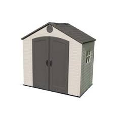 Our resin plastic sheds from lifetime and suncast are the perfect buildings for your. Shop Lifetime Products Gable Storage Shed Common 8 Ft X 5 Ft Interior Dimensions Outdoor Storage Sheds Lifetime Storage Sheds Shed Storage