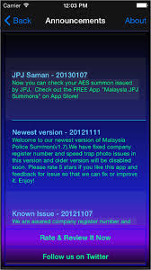 Berikut dikongsikan panduan cara semak saman jpj, polis trafik (pdrm) atau aes secara online dan sms. Malaysia Police Summons App For Iphone Free Download Malaysia Police Summons For Iphone Ipad At Apppure