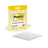 Post-it Transparent Notes, Clear, 2.8 in. x 2 .8 in., 36 ...