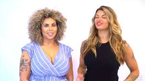 The woman behind the cutting. The Rezo Curly Cut Liberate Your Salon Coco Bond Spa