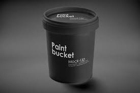 Paint Bucket Mockup Upakovka Dizajn Upakovki Dizajn