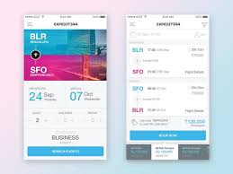 Flight Booking App Interaction Design Flight Booking App Booking App Interactive Design