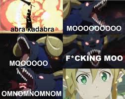 Leafa Xd Sword Art Online Meme Sword Art Online Funny Sword Art