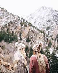 You can either use the services of a professional photographer or try the following bff pictures ideas on your own. Mandi Nelson On Instagram Thankful For This Beautiful World God Created For Us Celestecclark Benjaminpatch Adventure Winter Friend Pictures