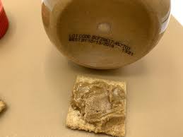 Mondays Snack Expired Almond Butter With Expired Crackers