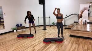 45 Minute Intermediate Level Step Workout Youtube Step Workout Step Aerobic Workout Aerobics Workout