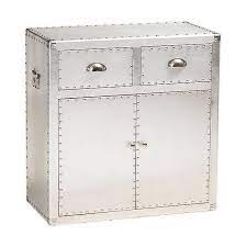 Homefort kitchen pantry cabinet, storage cabinet with 6 adjustable shelves, space saving linon 98518wht01 scarsdale collection tall cabinet with silver hinge doors tempered glass solid. Baxton Studio Francis Metal Accent Storage Cabinet In Silver Bed Bath Beyond