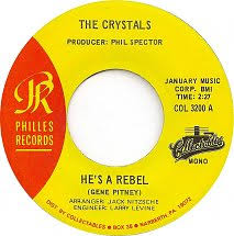 45cat - The Crystals - He's A Rebel / He Hit Me (And It Felt Like ...