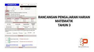 Turut disertakan lirik bergerak berwarna bagi memudahkan murid dan guru menyanyikan lagu. Rph Matematik Tahun 3 Kssr Semakan Lengkap Setahun Pendidik2u