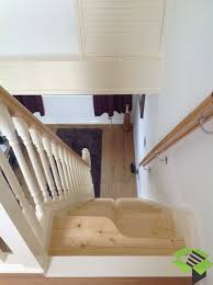 Dulux's guide on how to paint stairs has you covered. Painted White And Pine Spacesaver Modern Treppen West Midlands Von Stairbox