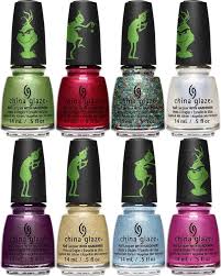 China Glaze The Grinch Nail Lacquer Collection For Holiday