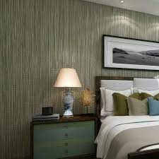 Vertical Texture Metallic Silver Faux Grasscloth Vinyl Modern Wall Paper Straw Glossy Gra Wallpaper Design For Bedroom Wallpaper Walls Bedroom Grasscloth Walls