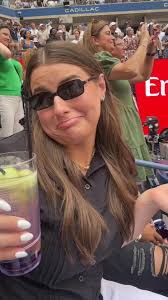 Azzi Fudd: Enjoying Honey Deuce at the US Open