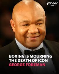 George Foreman was a two-time heavyweight champion and is considered one of  the greatest boxers ever 😢 He died aged 76 #boxing